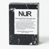Activated Charcoal & Tea Tree Detox Soap Bar — Deep Cleanse & Acne Control | 125g