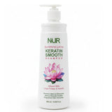 Keratin Smooth Shampoo — Lotus Flower Infused | Glossy, Frizz-Free Hair Daily | 500ml