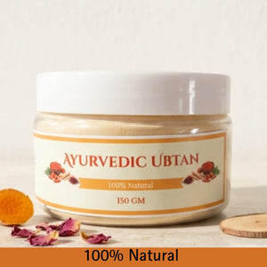 Ayurvedic Ubtan Powder — 100% Natural Face & Body Brightening Scrub | 150g