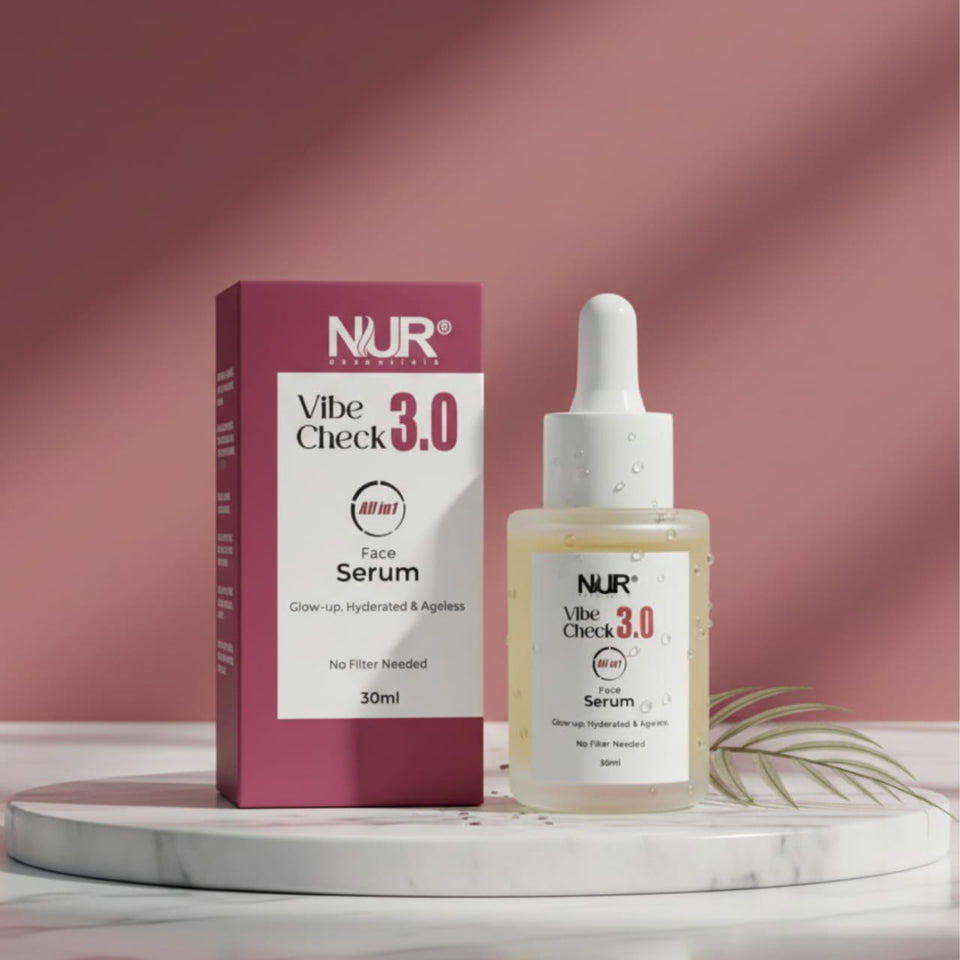 Vibe Check 3.0 All-in-1 Face Serum — Glow-Up, Hydrated & Ageless | No Filter Needed | 30ml