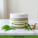 Neem Powder — 100% Pure Neem Leaves | Face Mask, Hair & Skin Treatment | 150g