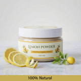 Lemon Powder — 100% Pure Organic Lemon | Skin Brightening, Dark Spots & Glow | 150g